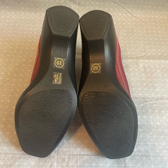 Charleston Shoe Company Lower King Boots in Rojo Stripe 10 - Picture 6 of 6